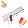 thumbnail image 1 of Molde Silicon Paletas De Hielo Tipo Mini Pastel Y Chocolate, 1 of 5