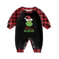 thumbnail image 2 of Pijamas navideños a juego Grinch - TKing Fashion 2024 Nuevos conjuntos de pijamas navideños familiares a juego Grinch, pijamas navideños navideños para parejas, adultos y niños, 18 Meses, 2 of 4