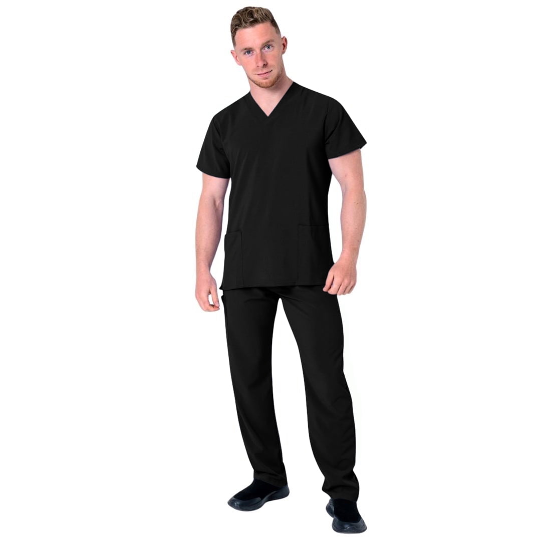 Banu Unisex Scrubs Set - 7 Pocket Medical Scrubs for Women and Men | Nurse Scrub Sets for Women and Men