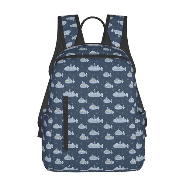 Balery Submarine With Periscope Mochila ligera para hombre y mujer: duradera e impermeable, ideal para la escuela, el trabajo, viajes y uso diario.