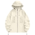 thumbnail image 2 of FNFYFH Plus Size UPF 50+ Sun Protection Jacket Breathable Hiking Fishing Windbreaker Lightweight Cycling Hoodie, 2 of 7