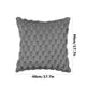 thumbnail image 3 of Funda de cojín bohemio con piel sintética, funda decorativa suave para sofá o cama, moderna de color sólido de 17x17 pulgadas, decoración acogedora para el dormitorio del sofá, 3 of 6