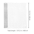 thumbnail image 2 of WEUVEB Heavy Duty Chicken Wire Mesh Netting with Galvanized Coating for Garden Enclosures, 2 of 8