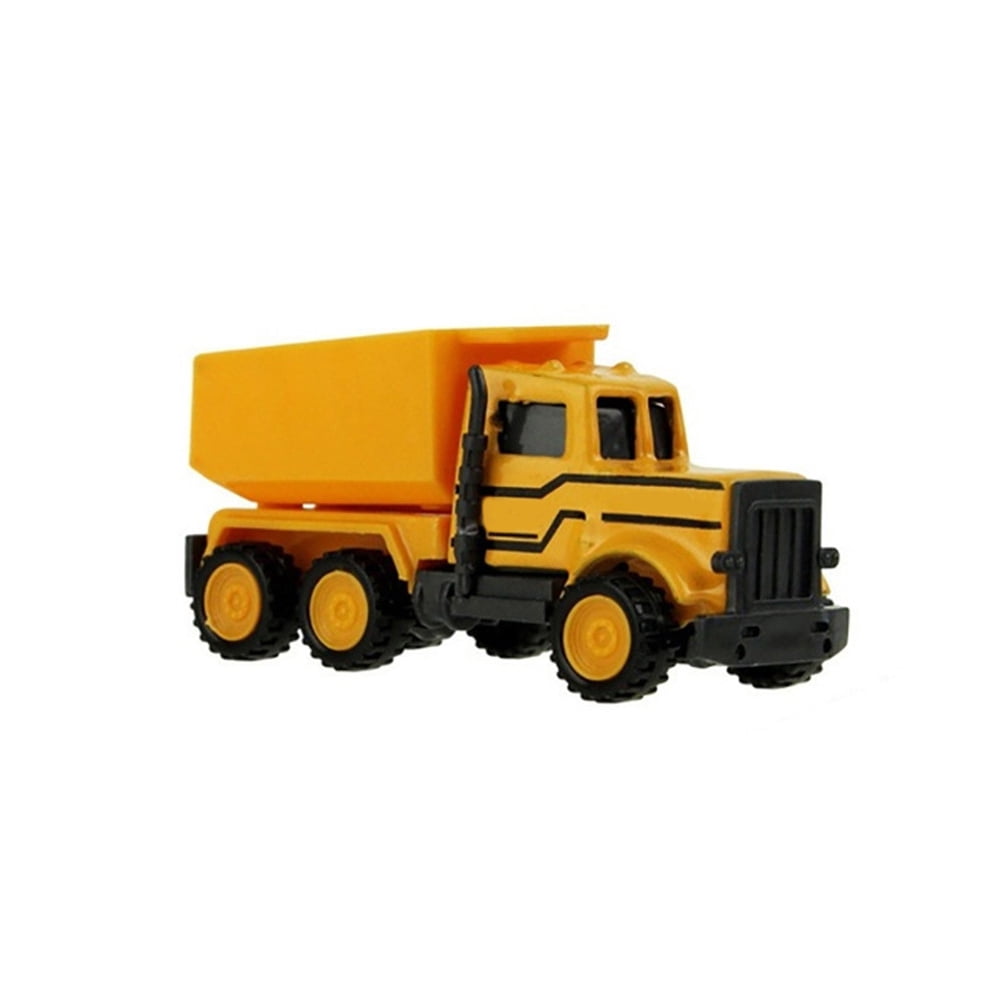 Kids Boy Gift Mini Toy Car Engineering Alloy Tractor Dump Truck Model Classic 