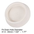 thumbnail image 4 of Uxcell Rubber Sink Drain Stopper with Hanging Ring 2 Pack 1.63" - 1.73", 4 of 5