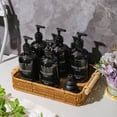 thumbnail image 3 of Juego de botellas de ducha Mithrgrous Black, 500 ml, recargables (paquete de 5), 3 of 7
