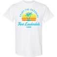 thumbnail image 3 of Inktastic Summer Enjoy the Sunshine Fort Lauderdale Florida in Blue T-Shirt, 3 of 5