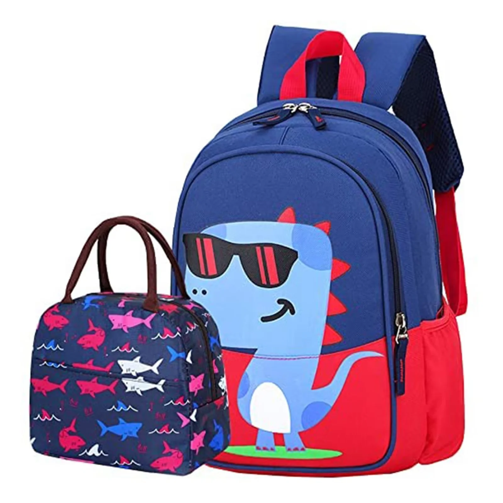 Luarisgur Kawaii Backpack 3-Piece Set – Kids School Bag With Lunch Bag & Pencil Case