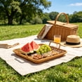 thumbnail image 6 of ufehgfjh Storage Basket Decorative Storage Baskets Storage Baskets Woven-Style Storage Tray Imitation Woven Serving Basket Fruit Table Storage Basket Decorative Woven-Look Tray, 6 of 7