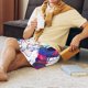 thumbnail image 5 of Fotbe Colorful Bulldog Pantalones Cortos de Pijama para Hombre, Ropa de Dormir, Pantalones de Pijama Cortos para Hombre-XX-Large, 5 of 6
