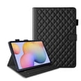 thumbnail image 3 of for Samsung Galaxy Tab S6 Lite 10.4 inch (2024/2022/2020 Release) Case, Rhombus Pattern Multiple Viewing Angles Stand Slim Folio Cover (Black), 3 of 6