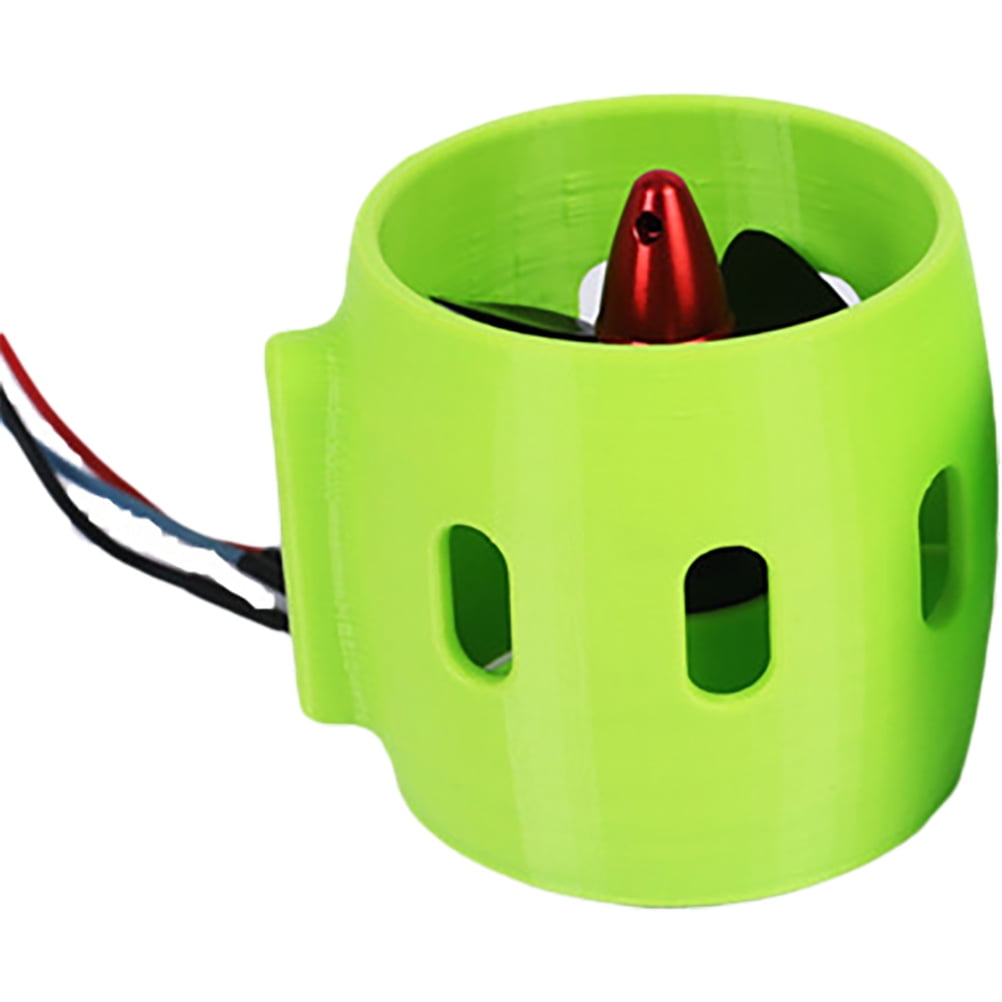 SOPOTUTU Propellers for RC Boat Underwater Propulsion Light Green PLA Shell PC Blades 1Pack