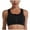Black, variant on Women Full Figure Wirefree Bra High Sports Bra for Women Supportive Yoga Comfort Bras L Black