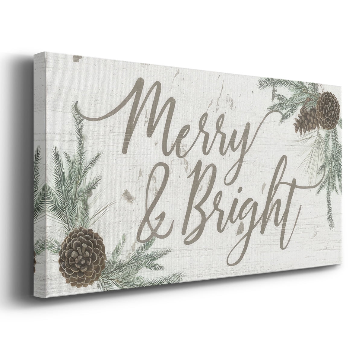Wreath Sentiments I- Gallery Wrapped Canvas