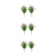 thumbnail image 4 of 2 bolsas de flores pequeñas de plástico rosa Toystoory Loto rojo de planta de agua simulada, 4 of 6