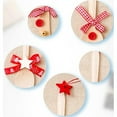 thumbnail image 5 of Gibobby Adornos decorativos de Navidad Tenedor y cuchara de de Navidad Juego de tenedor y cuchara de creatividad decorativa Colgante decorativo(C), 5 of 5