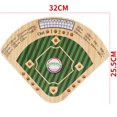 thumbnail image 7 of Baseball Dice Game Thicken Wooden Travel Size Game with 3 Colors Marbles for 2 Players Baseball Themed Party Gift for Adults & Families(3/9 Fan Shaped), 7 of 7