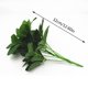 thumbnail image 4 of Flor Artificial Verde Maceta Decoración Simulación Pie Madera Anthurium Pared Hojas Star Leaves, 4 of 5