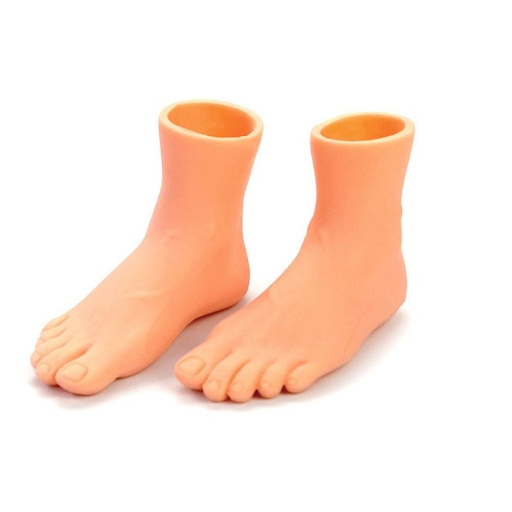 For Fun Tiny Feet Party Favor Cat Toy Small Feet Finger Feet Puppet Set