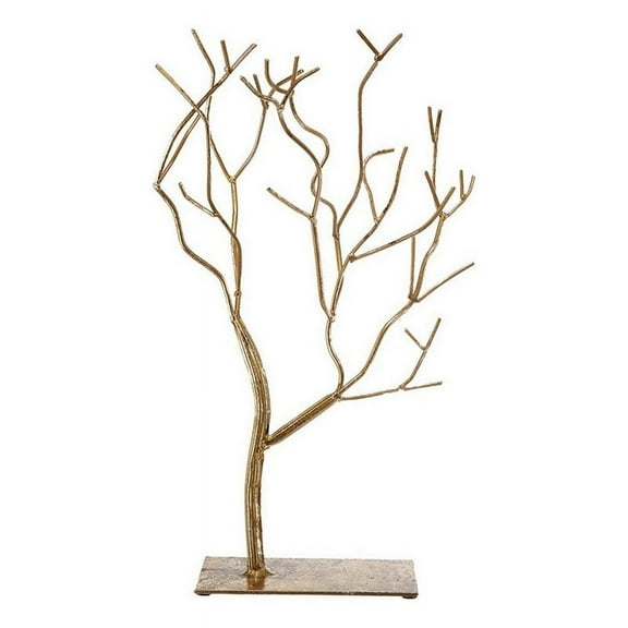 Benjara 15 Inch Tree Branches Accent Tabletop Decoration, Gold Finish, Iron Frame