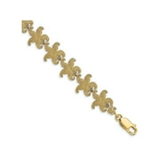 FJC Finejewelers Puffed Starfish Link Bracelet