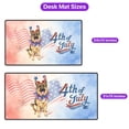thumbnail image 5 of 4th of July German Shepherd Celebrates Independence Day Desk Mat Full Keyboard Mouse Pad Alsatian Dog Lover Gifts Large Mousepad - 12010, 5 of 5