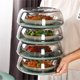 thumbnail image 5 of Funda aislante multifuncional para alimentos con tapa transparente | Protección contra moscas e insectos | Mantiene las comidas frescas y calientes | Versátil para sobras, postres y verduras, 5 of 9