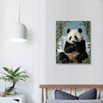 thumbnail image 4 of Wuche Vintage Wall Decor Love Panda Vintage Signs Really Loved Pandas Signs Panda Art Print Panda Wall Decor Tin Sign for Man Cave, 4 of 5