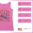 thumbnail image 6 of Sun and Sand Drink in My Hand Women's Tank Top But its a Dry Heat Funny Skeleton Desert Summer Beach Vacation, 6 of 7