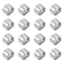 16Pcs 304 Stainless Steel Spacer 12mm OD x 9mm ID x 8mm Length for M9 Screw