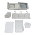 thumbnail image 2 of Cortador de Vegetales, Palo de Prensa Mejorado Mantenga Mantenga Orden de DiáMetro Concon vertical Caja de Almacenamiento para la cocina, 2 of 7