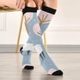 thumbnail image 5 of GZHJMY Alpaca Compression Socks, Women Men Long Stocking (20-30mmHg), Travel Knee High Stockings for Athletic Sports,Running,Cycling,Nursing, 5 of 7