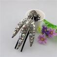 thumbnail image 2 of Broche Para El Cabello Artesanal Hecho De Mujer Claro, 2 of 8