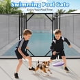 thumbnail image 2 of YUSAZENS Composite Fiber Pool Safety Fence, Removable Pool Barrier for Inground Above Ground Pool Backyard Safety 4x2.5ft, 2 of 8