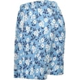 thumbnail image 4 of Vintage Floral Pattern Small White Flower On Trend Blue Mens Pajama Pants Shorts Sleepwear Lounge Men's Pajama Bottoms Gift for Family, 4 of 7