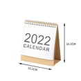 thumbnail image 3 of Calendario de escritorio kusrkot 2022 papel 18.5x21cm 16,5x15,1 cm, 3 of 8