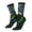 3 Black, variant on Realistic Style Wolf Warrior Crew Socks for Men & Women, Breathable Casual Athletic Ankle Socks