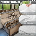 thumbnail image 6 of XYZCANDO Western Geometric Pattern RV Dinette Cushion Covers Comfortable Cushion Covers for Couches and Sofas Universal Slip Covers for Loveseat Stretchable 2 Seat Couch Cover Brown, 6 of 7