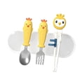 thumbnail image 3 of Chopsticks de Abrenamiento para Niños, Ejercio de MoviMientos de Manos 45 Grados Cucharos de Abrenamiento de Aperta Establecido para Uso Diario, 3 of 8
