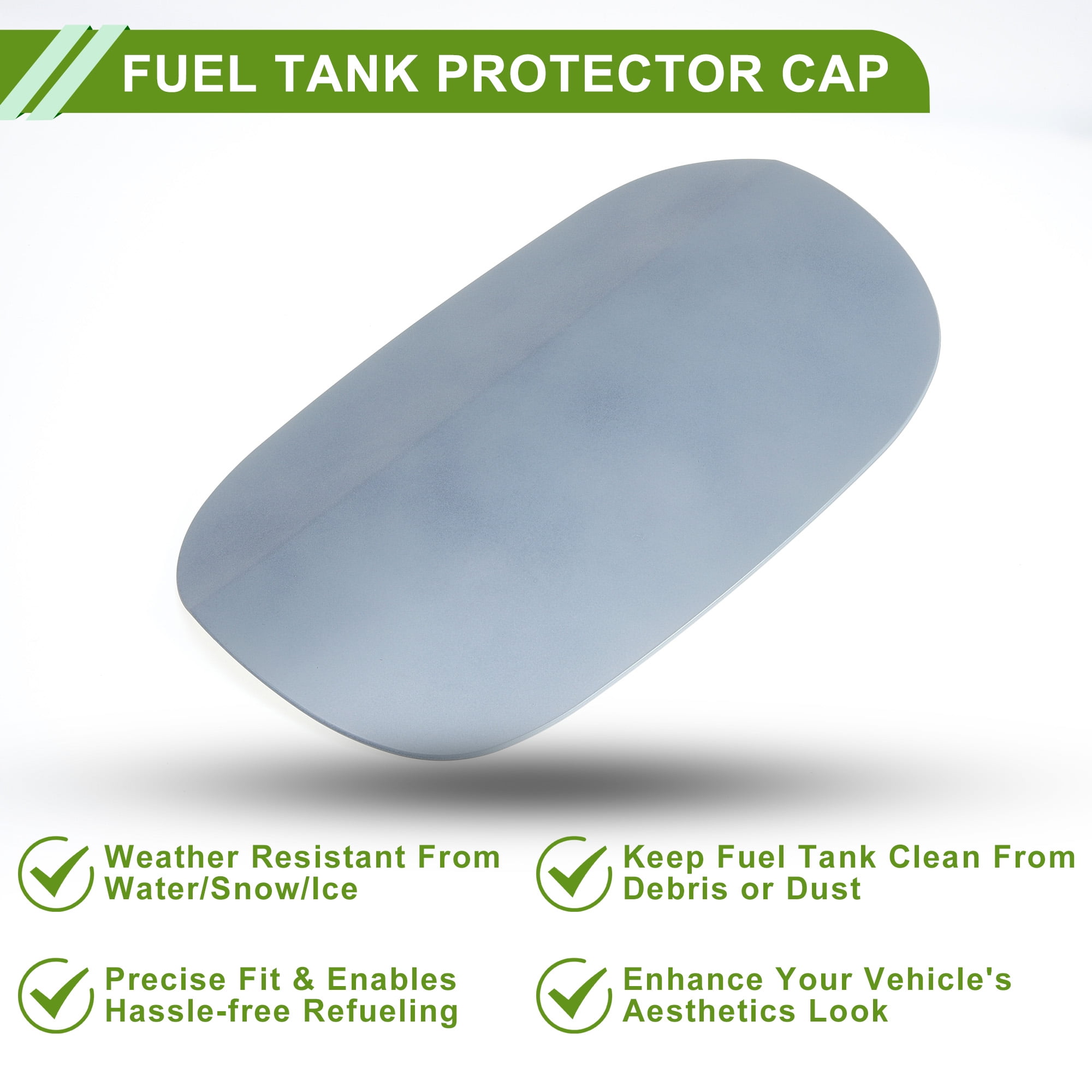 Unique Bargains Fuel Tank Door Cap for Mercedes-benz W213 2016-2022 Filler Flap Cover Blue