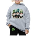 thumbnail image 3 of XUELUO Toddler Boys Casual Outfit Sets Kids Hoodie Sweatshirt And Sweatpants Irish Festival Pullover Hoodie Set Tracksuit 2 Piece Outfits Clothing Activewear, 3 of 3
