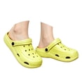 thumbnail image 2 of Summer Breathable Unisex Clogs with Arch Support, Lightweight Garden Beach Shoes for Women and Men(Green,8.5), 2 of 8