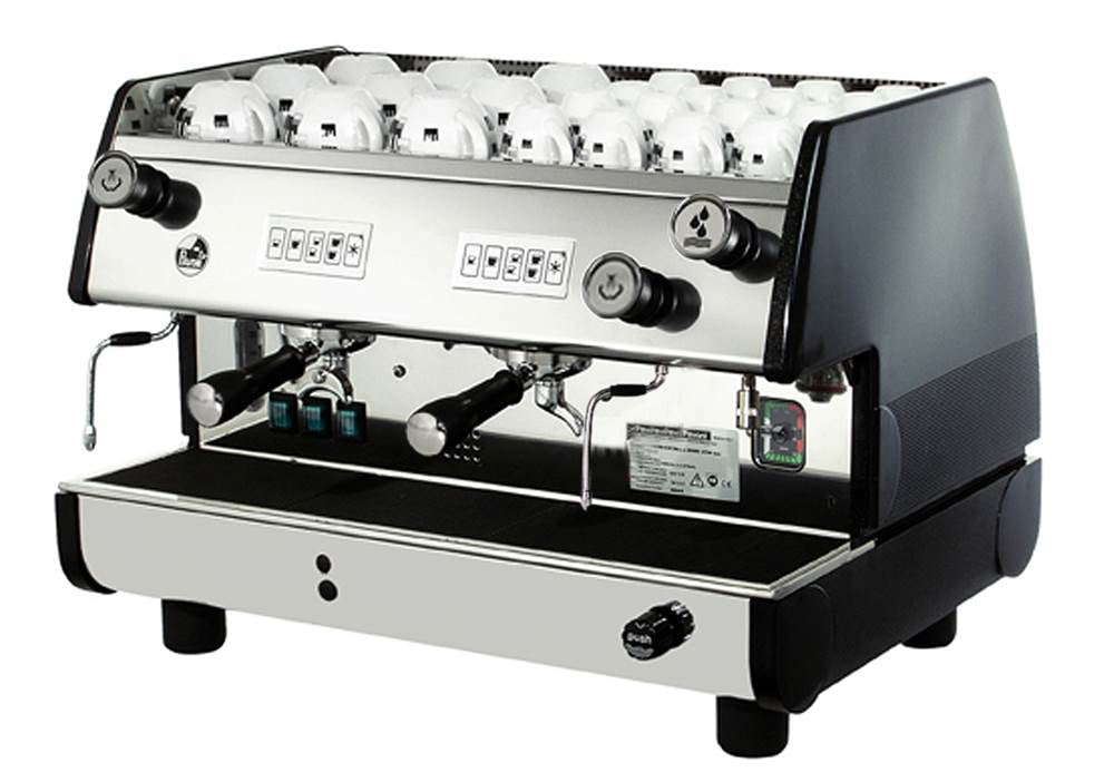 La Pavoni Commercial Volumetric Espresso Machine (Black)