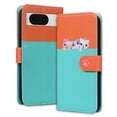 thumbnail image 1 of Compatible with Google Pixel 8 Cute Animals Pattern Wallet Case with Card Slots Flip Cover, 1 of 5