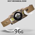 thumbnail image 4 of Linterna de cabeza Linterna frontal LED XPE + COB recargable por USB de inducción portátil 600lm para exteriores para correr acampar pescar JShteea El nuevo, 4 of 8