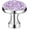 Violet, variant on 10 Pack Bling Cabinet Knobs, 1-1/5 inch (30mm) Round Crystal Diamond Decoration ABS Material Kitchen Hardware, Cupboard Drawer Pulls, Dresser Handle with Screw (Multicolor)