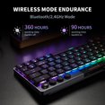 thumbnail image 3 of Teclado Mecánico Inalámbrico Hexgears A1 Low Profile 60%, 3 of 9