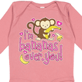 thumbnail image 4 of Inktastic I'm Bananas Over You Boys or Girls Long Sleeve Baby Bodysuit, 4 of 5