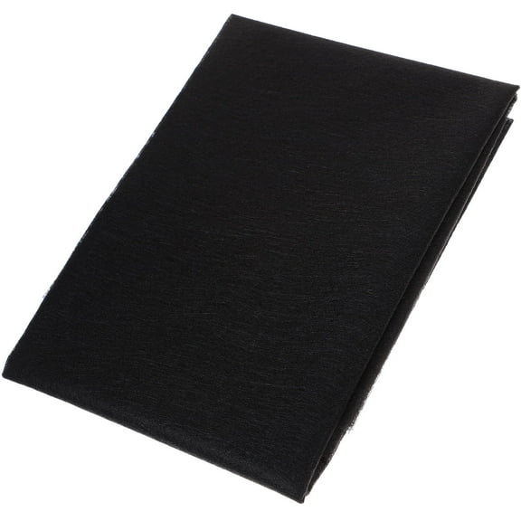 UPOUART 1Set Interlining Fabric for Sewing Black Self-Adhesive No Sewing Required for Home Sewing