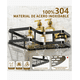 thumbnail image 4 of Organizador de baño acero inoxidable, 4 of 4